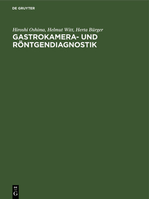 cover image of Gastrokamera- und Röntgendiagnostik